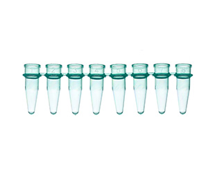 Greiner Bio-One - PCR® buizenstrip-8, zonder stoppen, PP, groen - 673275