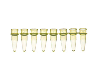Greiner Bio-One - PCR® buizenstrip-8, zonder stoppen, PP, geel - 673276