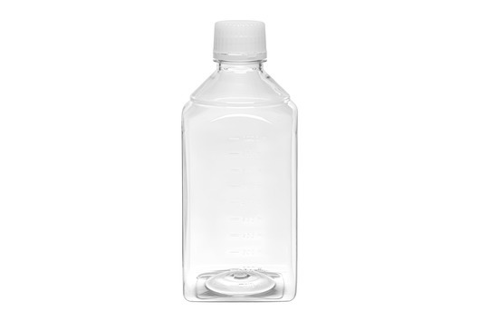 Greiner Bio-One - Fles, vierkant, 1000ml, PET, tamper-evident schroefdop, voor serum/media - 952720
