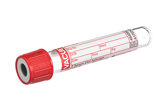 Greiner Bio-One - VACUETTE® buis, serum, 2ml, 13x75mm, rood/wit - 454096
