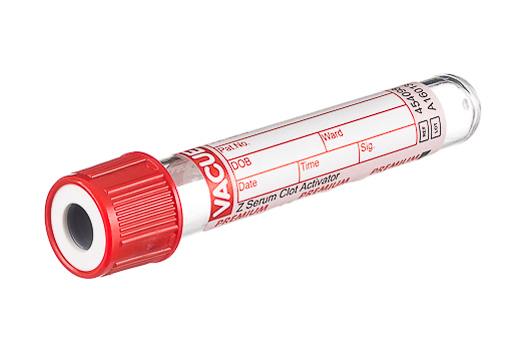 Greiner Bio-One - VACUETTE® buis, SERUM, 1ml, 13x75mm, rood/wit - 454098