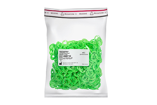 Greiner Bio-One - VACUETTE® snap ring, groen, 500st - 458712