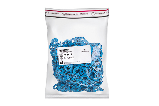 Greiner Bio-One - Vacuette® ID snap ring, licht-blauw, 500st - 458714
