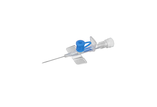 Greiner Bio-One - CLiP Ported Safety IV naald, blauw, 22G, FEP - VP222501