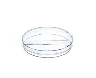 Greiner Bio-One - Petrischaal, twee-vaks, PS, 94x15mm, nokken, ST - 635161
