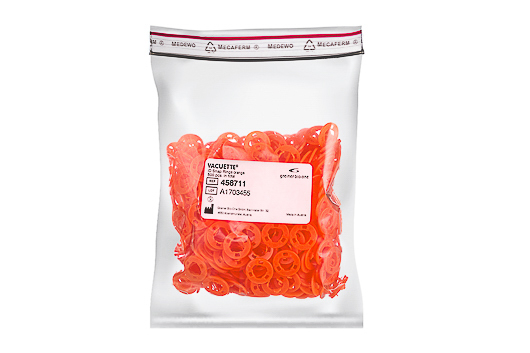 Greiner Bio-One - VACUETTE® snap ring, oranje, 500st - 458711
