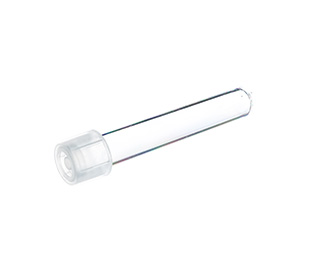 CELL CULTURE TUBE, 4.5 ML, PS, ROUND BOTTOM, 12.4 X 75 MM, TWO-POSITION VENT STOPPER, CRYSTAL-CLEAR, STERILE,