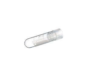 CRYO.S, 2 ML, PP, ROUND BOTTOM, INTERNAL THREAD, NATURAL SCREW CAP, WITH WRITING AREA, 12.5 X 48 MM, NATURAL, STERILE,