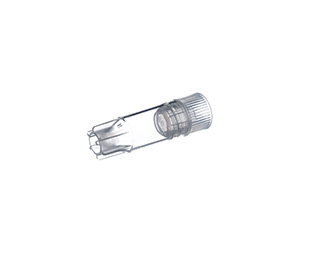 CRYO.S, 1 ML,PP,CONICAL BOTTOM, INTERNAL THREAD, NATURAL SCREW CAP, WITH STARFOOT, 1-1.2 ML WORKING VOLUME, 12.5 X 42 MM,