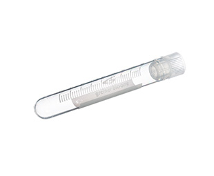 CRYO.S, 5 ML, PP, ROUND BOTTOM, INTERNAL THREAD, NATURAL SCREW CAP, WITH WRITING AREA, 12.5 X 86 MM, NATURAL,