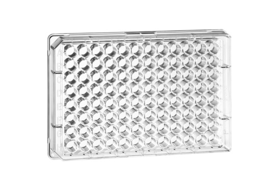 UV-STAR MICROPLATE, 96 WELL, F-BOTTOM, CHIMNEY WELL, µCLEAR, 10 PIECES PER BAG 