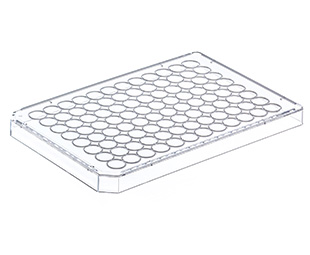 LID FOR MICROPLATE, PS, HIGH PROFILE (9 MM), WITH CONDENSATION RINGS, INDIVIDUALLY PACKED