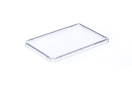 LID FOR MICROPLATE, PS, LOW PROFILE, CRYSTAL-CLEAR, 20 PIECES PER BAG 