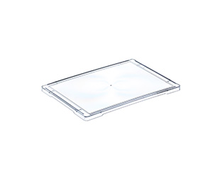 LID FOR MICROPLATE, ULTRA LOW, PS, 127/85 MM, 5 PCS./BAG 