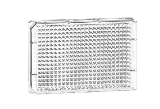 384 WELL PLATE, CLEAR, W. LID, STERILE, 8 PCS/BAG 
