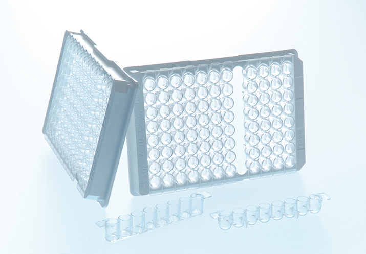 Microplacas em tiras para ELISA com 96 poços - Greiner Bio-One