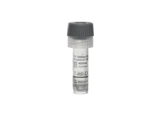 Greiner Bio-One - Tubo para Glicemia MiniCollect® 0,25 ml FX Fluoreto de Sódio / Oxalato - 450540