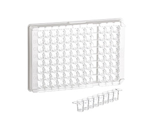 Greiner Bio-One - MICROPLACA EM TIRAS SINGLE-BREAK, 12xC8 POÇOS, PS, FUNDO C - 705071